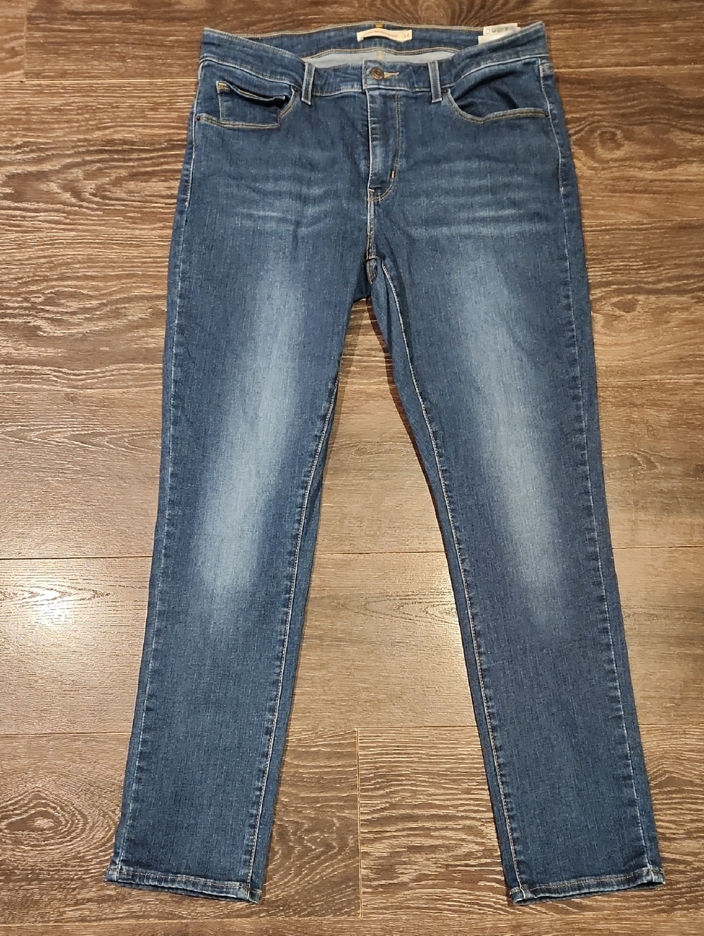 ❤️ LEVI'S CLASSIC MID RISE SKINNY JEANS, 14 (32)